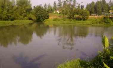 dijual tanah kolam sisi jalan utama