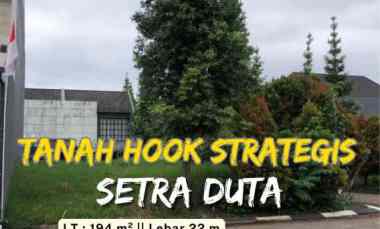 dijual tanah komplek setra duta