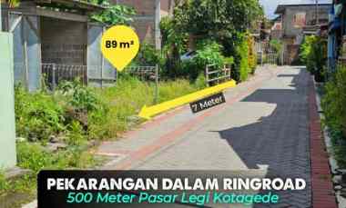 dijual tanah kotagede yogyakarta