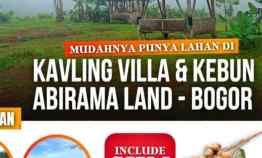Kavling Produktif Siap Bangun di Kawasan Wisata Alam Bogor