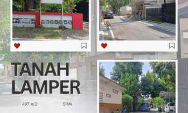 dijual tanah lamper tengah