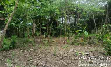 dijual tanah luas 456 meter persegi