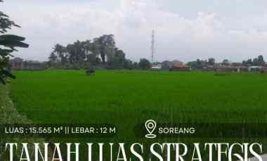Dijual Tanah Luas Strategis Mainroad Soreang
