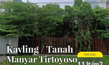 dijual tanah manyar tirtoyoso