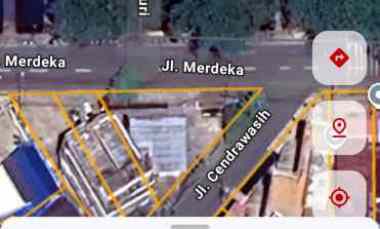 Dijual Tanah Siap Bangun. Lokasi Jalan Merdeka Timur Ukuran 9x26