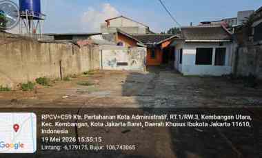 Dijual Tanah Meruya Selatan