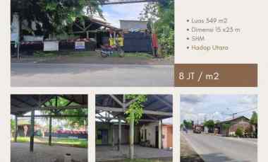 Tanah Pinggir Jalan Nasional Semarang Purwodadi Lokasi Strategis