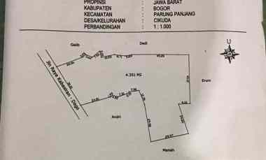 dijual tanah murah pinggir jalan raya