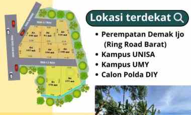 dijual tanah ngawen sidokarto godean sleman
