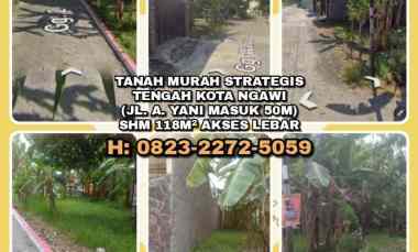 dijual tanah ngawi jawa timur