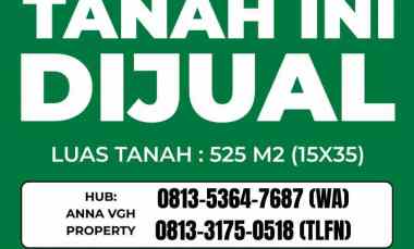 dijual tanah pakuwon indah imperial