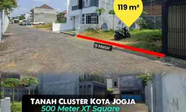Tanah Tengah Kota Jogja di Pandeyan, Umbulharjo 500 meter Xt Square