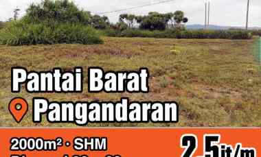 dijual tanah pantai barat pangandaran