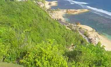 Dijual 5,685 Ha. Los Tebing, jl. Karmakandara Pantai Melasti Ungasan