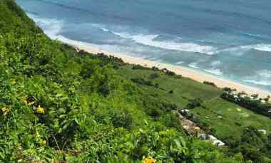 dijual tanah pantai nyang nyang beach