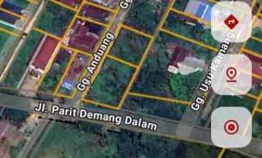 dijual tanah parit demang dalam