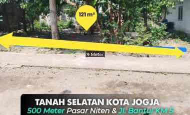 dijual tanah pasar niten
