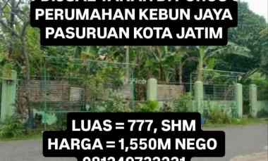 dijual tanah perumahan kebun jaya