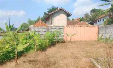 dijual tanah pinggir jalan desa view bagus