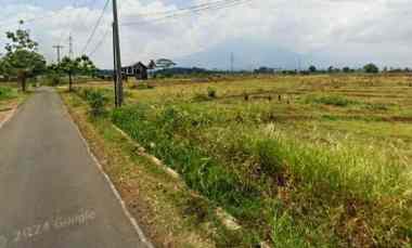 dijual tanah pinggir jl desa v