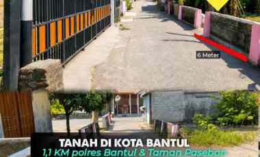 dijual tanah polres bantul