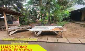 Tanah Murah 250m2 Area Graha Bintaro, Pdk Kcg Barat, Rp3.5jt/m2