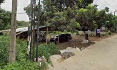 Jual Tanah Strategis Pinggir Jalan Raya 5menit GDC di Pondok Rajeg