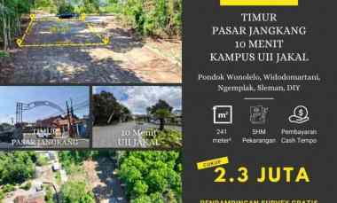 dijual tanah pondok wonolelo timur