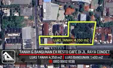 dijual tanah raya condet batu ampar