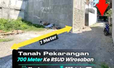 dijual tanah rsud wirosaban