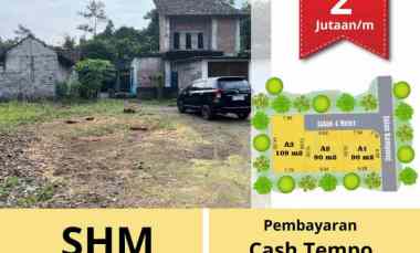 dijual tanah salakan selomartani