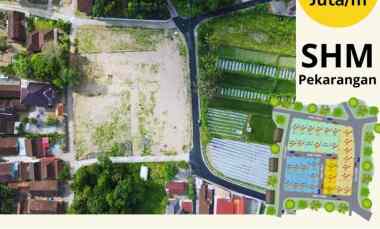 dijual tanah sanggrahan caturharjo