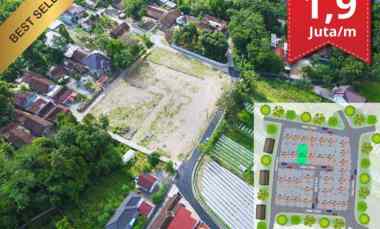 dijual tanah sanggrahan caturharjo