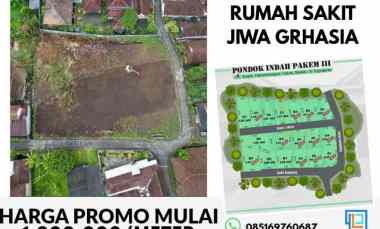 dijual tanah sempu pakembinangun pakem