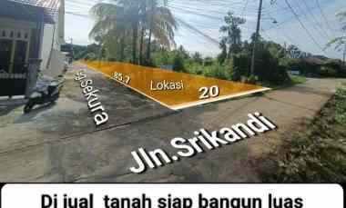 Tanah Siap Bangun Lokasi Serdam Jln.Srikandi Hook Gang Sekura