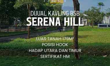 dijual tanah serena hill citraland bsb