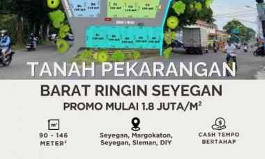 dijual tanah seyegan barat ringin