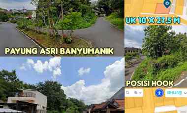 dijual tanah siap bangun di payung asri semarang