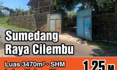 dijual tanah strategis lebar muka lebar di sumedang
