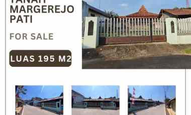 dijual tanah strategis margorejo pati