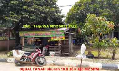 dijual tanah strategis pinggir jalan raya