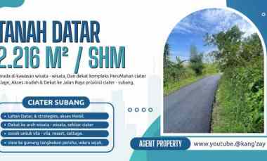 dijual tanah subang
