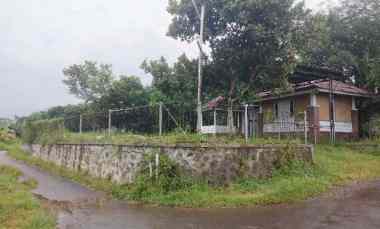 dijual tanah sudah ada bangunan gajebo saung di beber