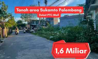 dijual tanah sukamto lr masjid