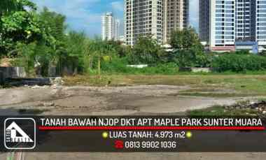 dijual tanah sunter muara sunter agung