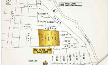Tanah Kapling Strategis Jimbaran dekat Kampus UNUD dan Bandara