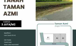 Tanah Dijual di Taranan, Sinduharjo, Ngaglik, Sleman, Yogyakarta