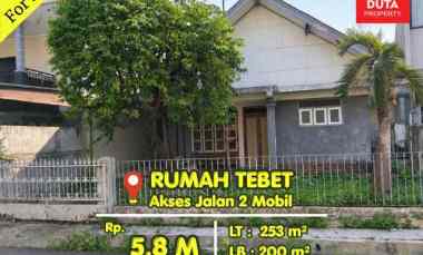 dijual tanah tebet barat