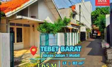 Dijual Tanah Kavling Tebet Barat Lokasi Strategis Nyaman Jalan 1 Mobil