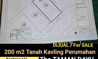 dijual tanah the taman dayu